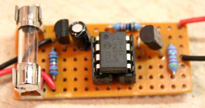 Photo of prototype circuit